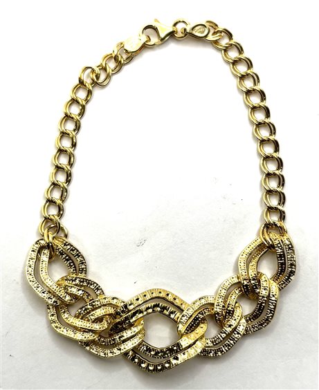 Bracciale Domar Donna Bracciale oro 18k in Oro BROR-385-280 - BROR-385-280